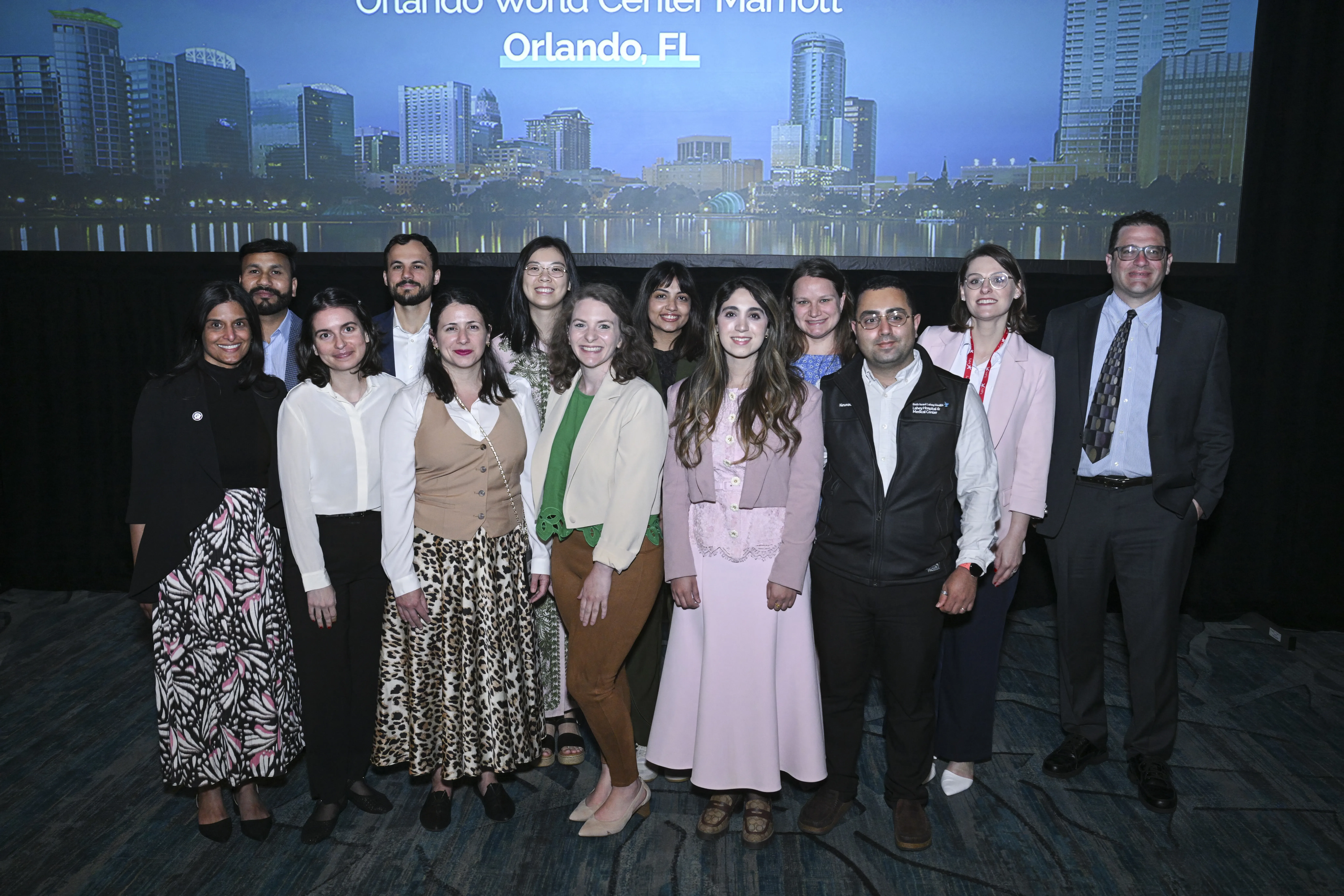 Frontiers In Headache Research Scholarship award recipients pose for photo.