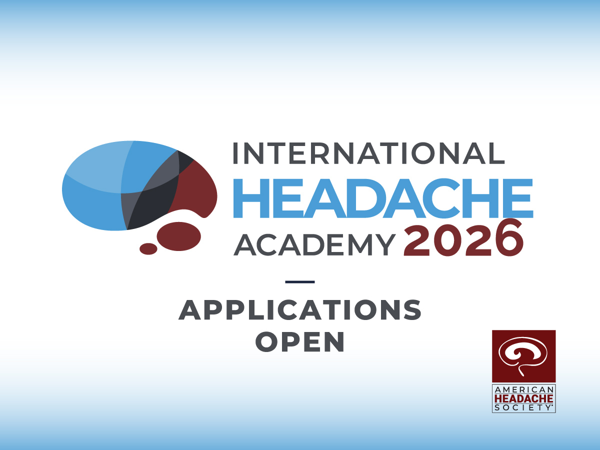 International Headache Academy 2026 Applications Open for American Headache Society