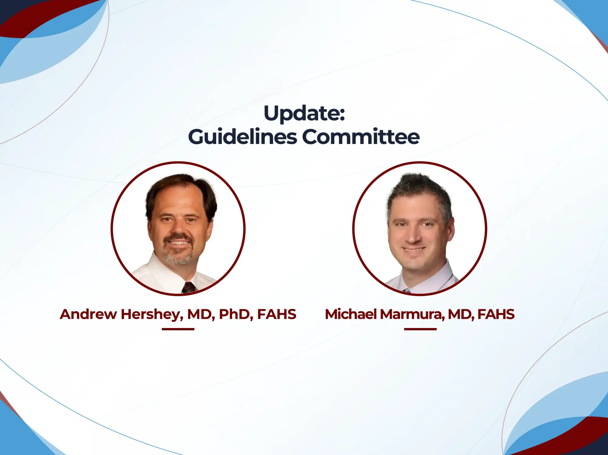 American Headache Society Guidelines Committee Society Update